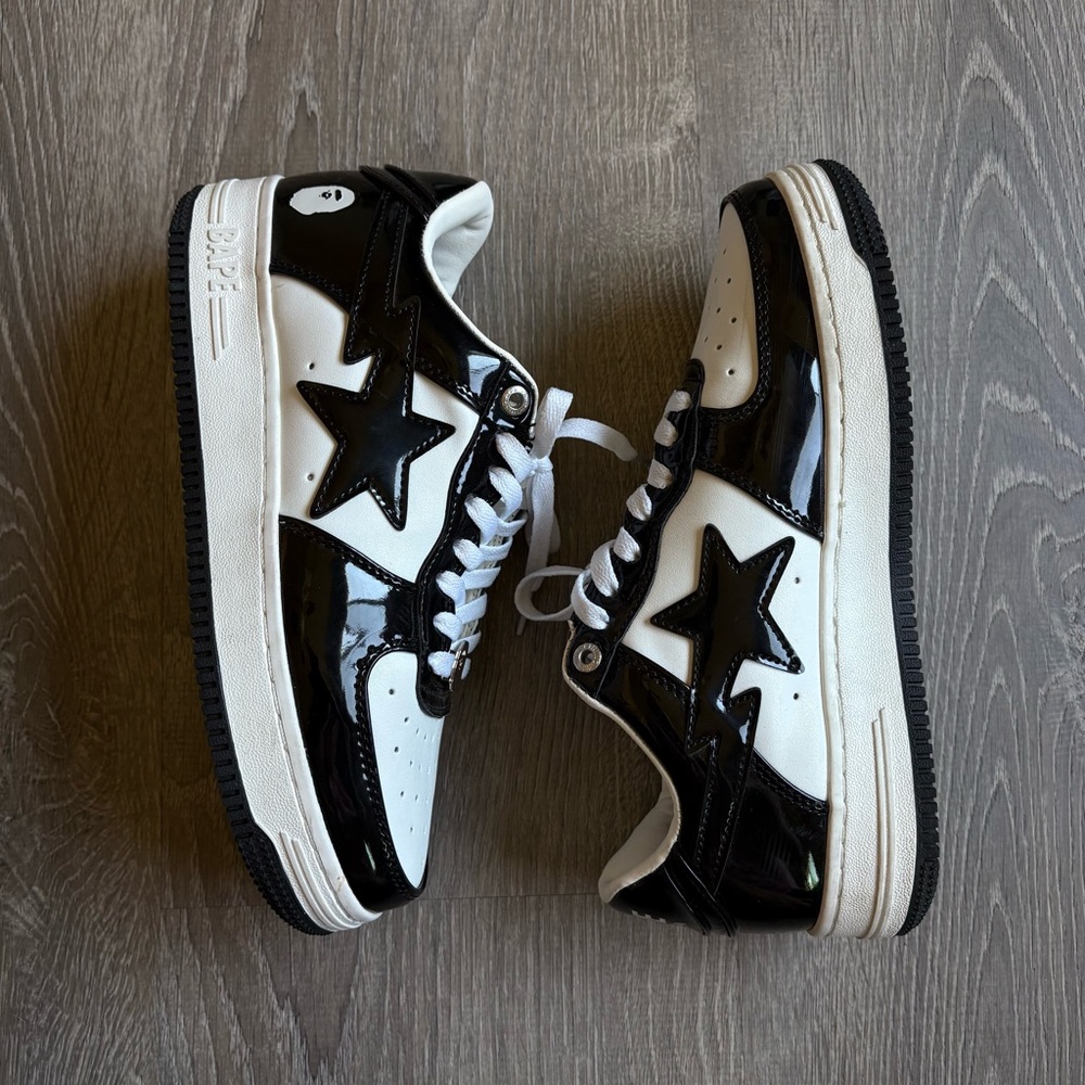 A Bathing Ape Bape Sta Low Sneakers